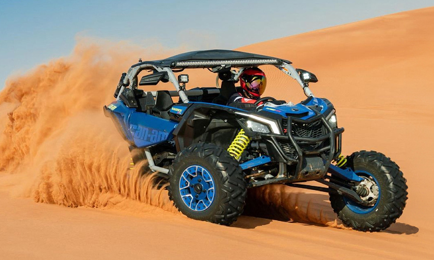 Sharmax ATV 250 CC quad bike ride in Dubai desert